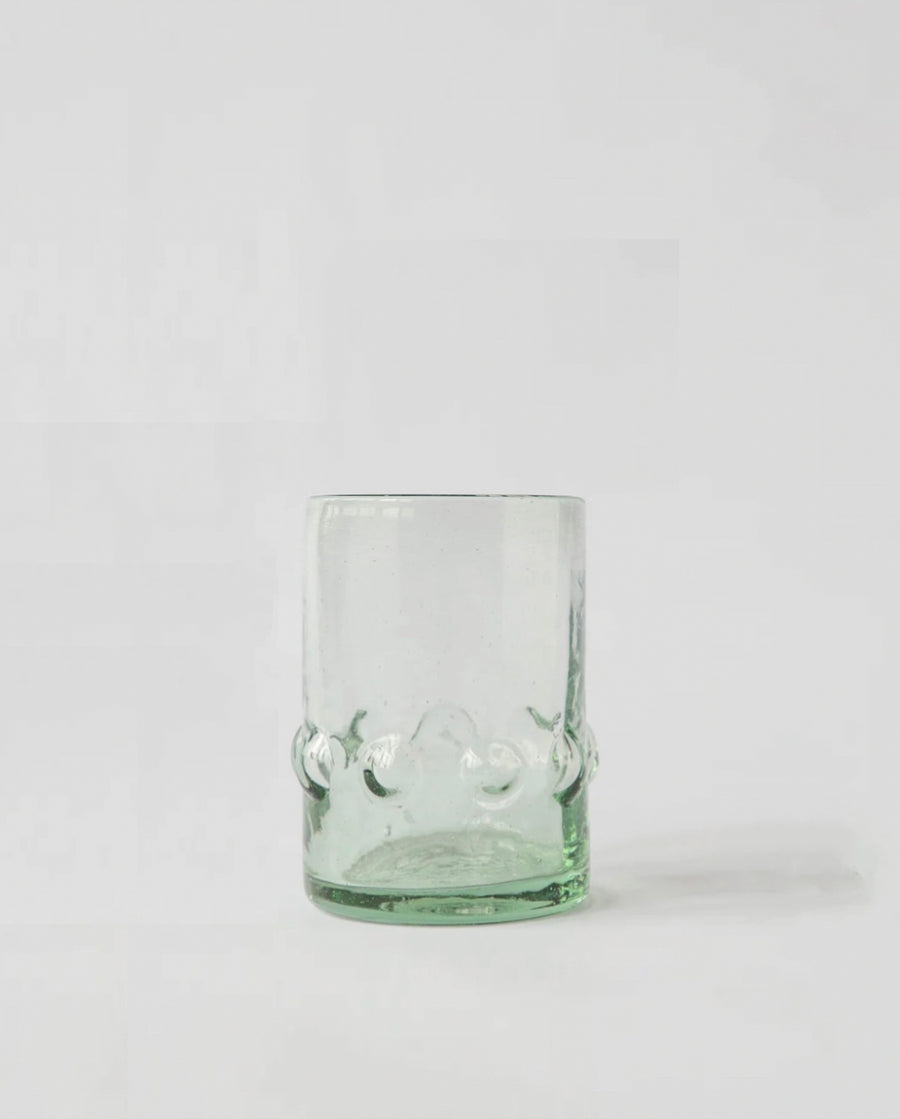 HANDBLOWN DOT GLASS - SHORT