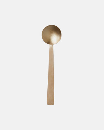 BRASS SERVING SPOON - SMALL