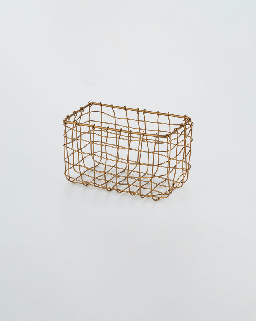 BRASS BASKET - RECTANGLE