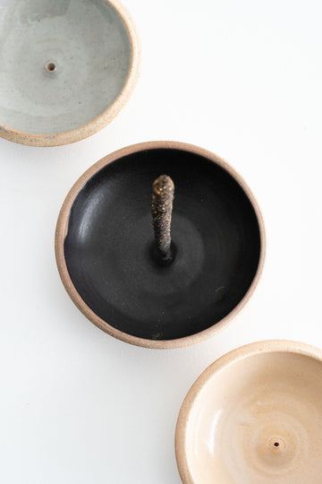 STONEWARE INCENSE HOLDER