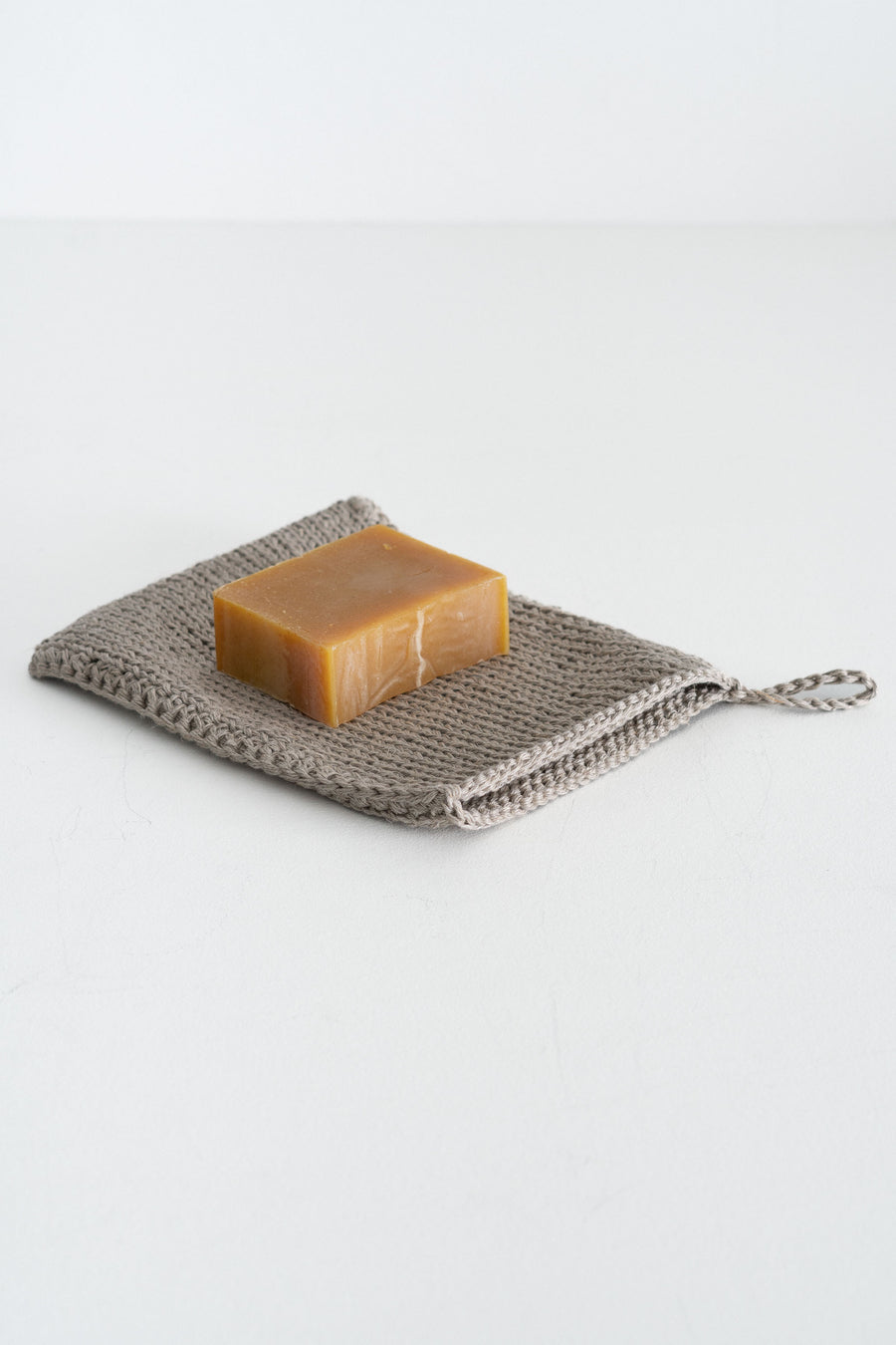 LINEN KNIT WASH MITT