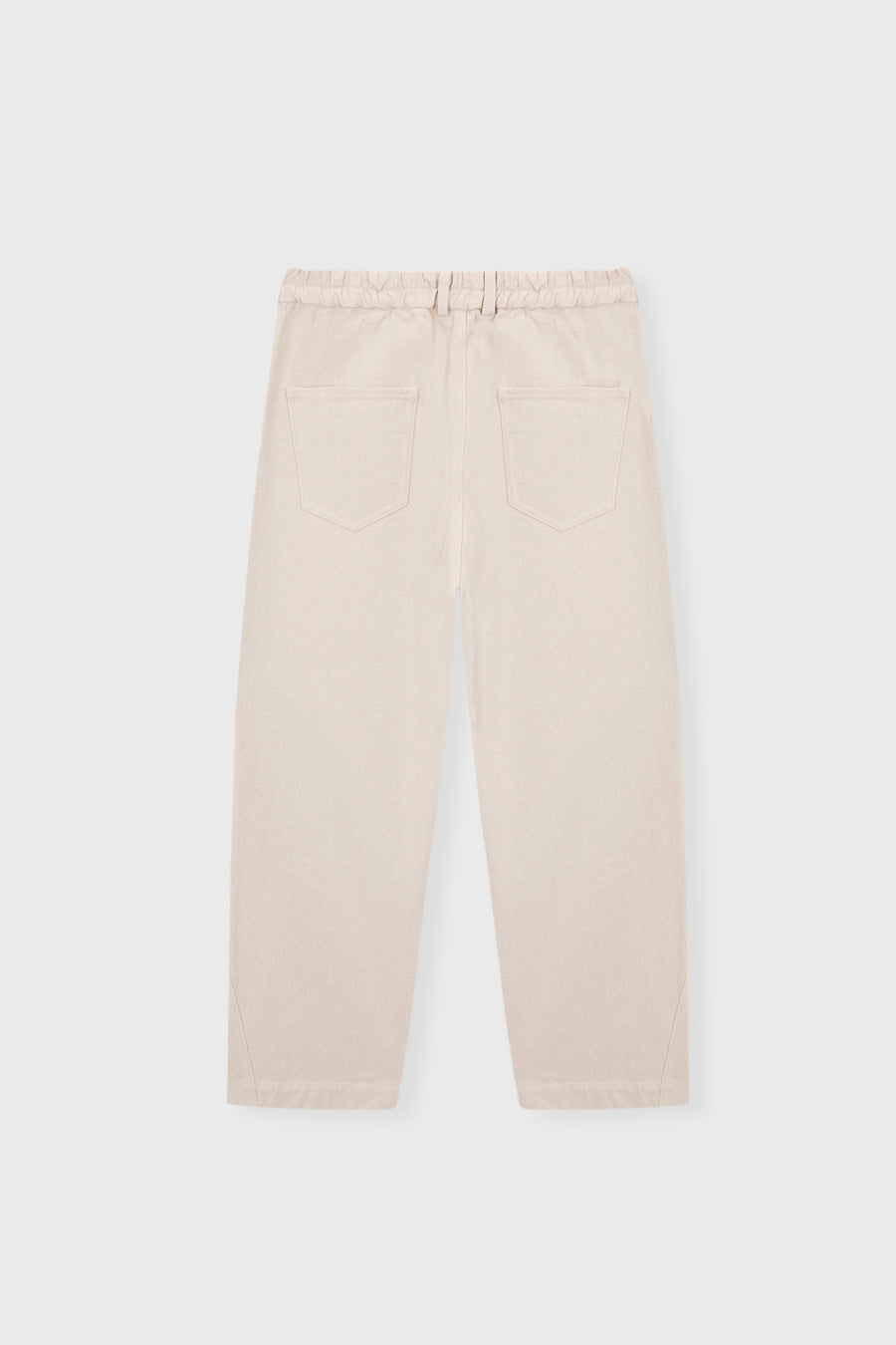 CROSSWISE SEAM PANTS - NATURAL